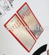 0.3mm Aluminium Tag with printing Silkscreen Aluminium Plate Silkscreen Printing Aluminium/ Stainless Steel/ Traffolyte Plate