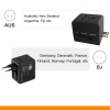 MC802 TRAVEL ADAPTOR - DUAL USB PORT - 2.1A FAST CHARGE Travel Products