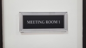 Acrylic door sign Door Plate & Display Sign