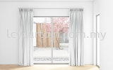 Logic 11 Snow Textured Curtain Curtain