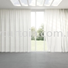 Linen Monterey 13 Snow Plain Curtain Curtain