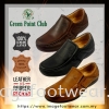 GREEN POINT Men Genuine Leather Comfort Casual Shoes-GP-93-8864- BLACK Colour GREEN POINT Hot Value Men Shoes Men Shoes