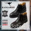 KANGAROO Full Leather Men Mid-Cut Shoe- LM-8225- BLACK Colour Kangaroo Full Leather Men Boots & Shoes Men Classic Leather Boots & Shoes