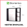 SORENTO Mirror Cabinet SRTMCB8082-BL SORENTO MIRROR CABINET BATHROOM FURNITURE BATHROOM