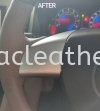 MAZDA 8 STEERING WHEEL REPLACE LEATHER & METALLIC SPRAY  Steering Wheel Leather