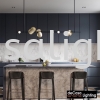 Pre-Order Designer Pendant Light - L1200mm Long Shape Pendant Light PENDANT LIGHT