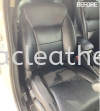 HONDA CITY SEAT REPLACE LEATHER & DOOR PANEL WRAPPING Car Leather Seat