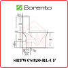 SORENTO One Piece Water Closet SRTWC8320-RL-UF SORENTO ONE PIECE WATER CLOSET WATER CLOSET BATHROOM