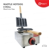 Fresco Waffle Hotdog 4Rolls Gas Machine FR-114R Waffle Machine