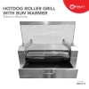 HOT DOG ROLLER GRILL WITH BUN WARMER Warmer