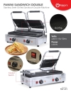 Panini Sandwich Maker Double Panini Sandwich Maker