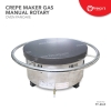 Crepe Maker Gas Manual Rotary Oven Pancake Crepe Machine