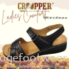 CROOPPER Ladies Wider & Comfort Slipper- CP-55-82021- BLACK Colour Ladies Slippers & Sandals