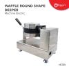 Waffle Round Shape Deep Maker Machine Waffle Machine