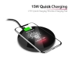 WLC682 AIRGLOW - LED LIGHT UP LOGO - 15W QUICK CHARGING - WIRELESS CHARGER Wireless Charger