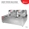 6L Deep Fryer Electric Double Deep Fryer