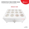 Dorayaki Gas (12 hole) FR2230.R Dorayaki Pancake Maker