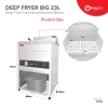 23L Deep Fryer Commercial Machine Electric Deep Fryer