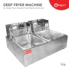 6L Deep Fryer Electric Double Deep Fryer