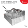 12L Deep Fryer Big Tank Machine Electric  Deep Fryer