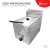 Deep Fryer Gas Single Tank Deep Fryer