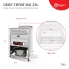 23L Deep Fryer Commercial Machine Gas Deep Fryer