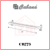 CABANA Towel Shelf & Bar CB775 CABANA TOWEL SHELF & BAR BATHROOM ACCESSORIES BATHROOM