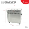 Mesin Sostel Gas Egg Roll Sausage 6 Holes Egg Boiler