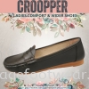 Croopper Women Slip-on Casual Flats Shoes-CP-53-88012- COFFEE Colour Ladies Wider & Comfort Shoes  Ladies Shoes