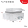 Waffle Flower Heart Electric FR-215 Waffle Machine