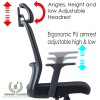 Ergonomic Office Chair WN 045-BLK Ergonomic Office Chair