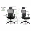 Ergonomic Office Chair WN1-MCB-006-9 BLK Ergonomic Office Chair