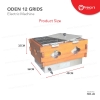 Electric Oden 12 Grids Double Tank Luxury FRR-20 Noodle Boiler