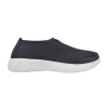 WOMEN SLIP ON COMFORT CANVAS SHOE (C 1761W-BK) (SL.L) Canvas Shoes