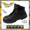  SPANNER Anti Slip Anti Smash Safety Shoes-SP-96-66- BLACK Colour BRANDED Men and Ladies Safety Boots.