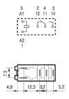 46.61 Series, Finder Plug In Relay Relay