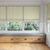 Merit 16 Linden Stripe Curtain & Roman Blind Stripe Curtain Curtain