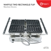 Waffle Two Rectangle Maker Machine Electric Waffle Machine