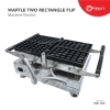 Waffle Two Rectangle Maker Machine Electric Waffle Machine