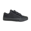 WARRIOR LOW CUT TRIPLE VELCRO STRAP SHOE (W 2692-BK) BLACK Warrior School Shoes