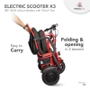 FRESCO SCOOTER X3 THREE WHEEL ELECTRIC SCOOTER Scooter Electric Scooter Bike - Fresco Bike