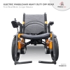 Electric Wheelchair Heavy Duty Off Road Front Motor | 24V 20AH Electric Wheelchair Wheelchair - Fresco Bike