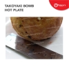 Takoyaki Bomb Hot Plate 6 Holes 8cm Aluminum Alloy Takoyaki Pan Takoyaki Machine