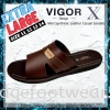 VIGOR Extra Size Men Slippers -V-8330- COFFEE Colour Men Sandals & Slippers