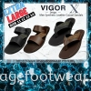 VIGOR Extra Size Men Slippers -V-8328- BLACK Colour Men Sandals & Slippers