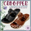 CROOPPER Ladies Wider & Comfort Slipper- CP-51-81031- COFFEE Colour Ladies Slippers & Sandals