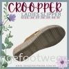 CROOPPER Ladies Comfort Slipper CS-51-81039-BEIGE Colour Ladies Slippers & Sandals