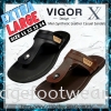 VIGOR Extra Size Men Slippers -V-8329- BLACK Colour Men Sandals & Slippers