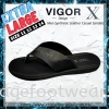 VIGOR Extra Size Men Slippers -V-8325- BLACK Colour Men Sandals & Slippers