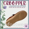 CROOPPER Ladies Wider & Comfort Slipper- CP-51-81031- COFFEE Colour Ladies Slippers & Sandals